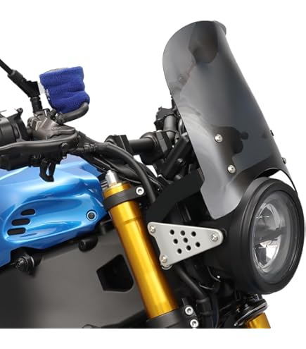 YAMAHA XSR900 RN80J用　ウインドースクリーン＆シートカバー Amazon.com: New Motorcycle Windscreen Windshield Air Wind